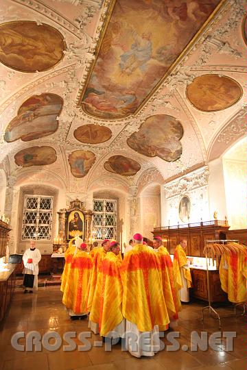 2010.11.15_18.54.58.jpg - Die Sakristei ist einer der schnsten Rume im Stift Heiligenkreuz.