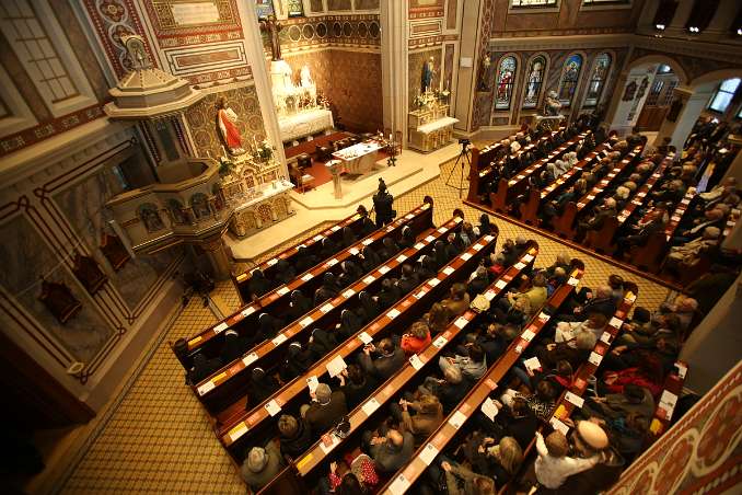 WiederEr�ffnung der KlosterKirche