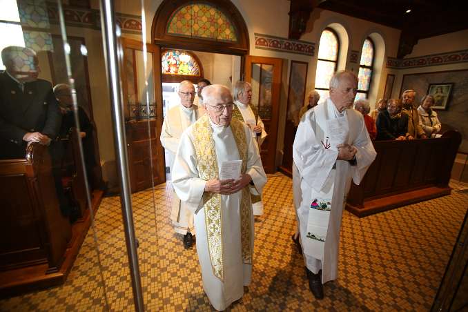 WiederEr�ffnung der KlosterKirche