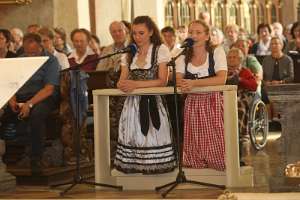 20 Jahre Radio Maria Austria Christine und Veronika beten Rosenkranz.