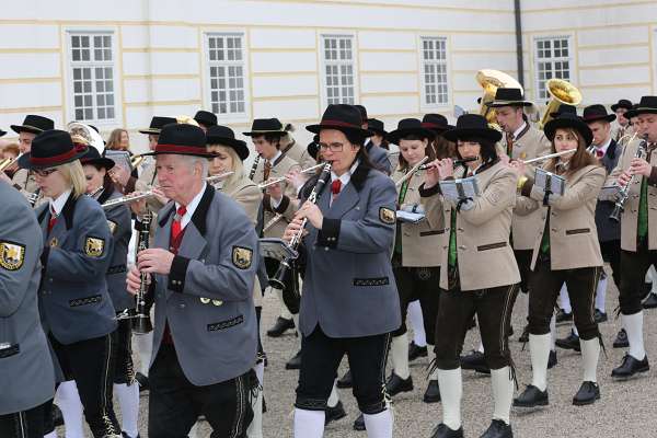 Benediktion von Abt Petrus durch Bischof Klaus