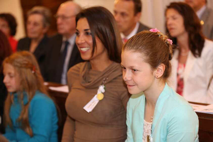 DekantasFirmung am 07.06.2014 08h mit Abt Petrus