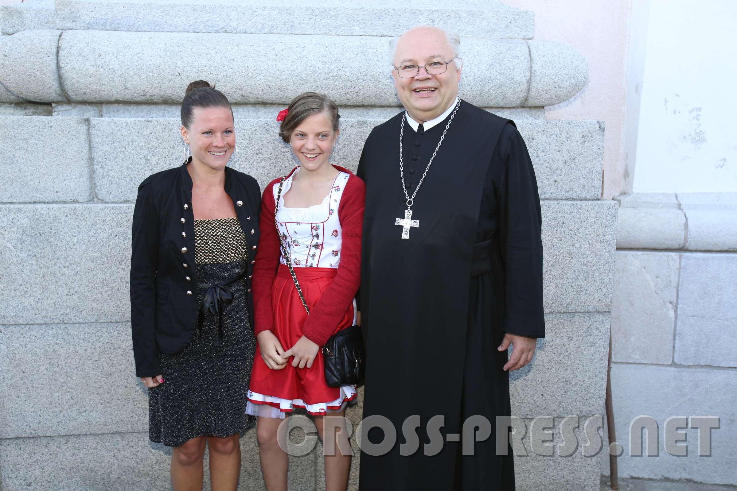 Firmung mit Abt Petrus Pilsinger und Altabt Johannes Gartner (08h)