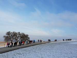 WinterWanderung der KMB Dekanat Haag Wanderung