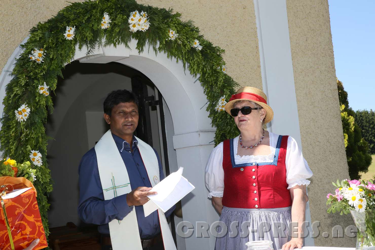 2017.05.28_14.24.51.jpg - Frau Gertraud Blauensteiner, Gründungsmitglied und langjährige Obfrau, wurde geehrt.