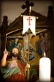 06.04.25_028c 'Wo ist, o Tod, dein Sieg? Wo ist, o Tod, dein Stachel?' (1Kor 15,55).   In Christus ist der Tod besiegt!   Pfarrkiche Weistrach am Begrbnistag.