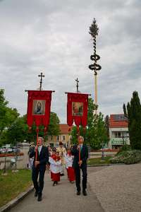 Erstkommunion 2018 in Wolfsbach Prozession