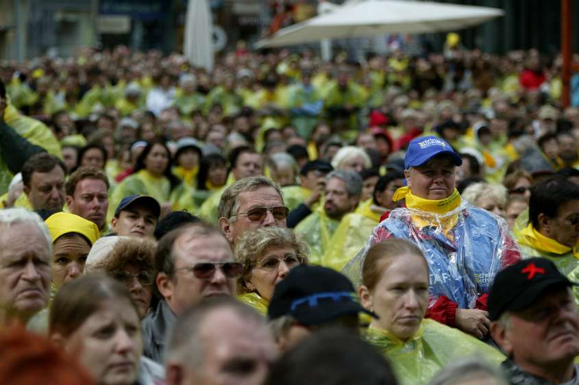 'Auf Christus schauen', Papstbesuch in �sterreich 2007