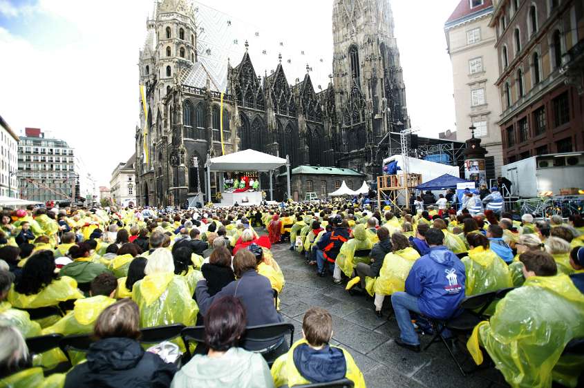 'Auf Christus schauen', Papstbesuch in �sterreich 2007