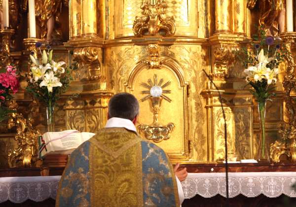 Hl.Messe in der Wallfahrtskirche Pöllauaberg