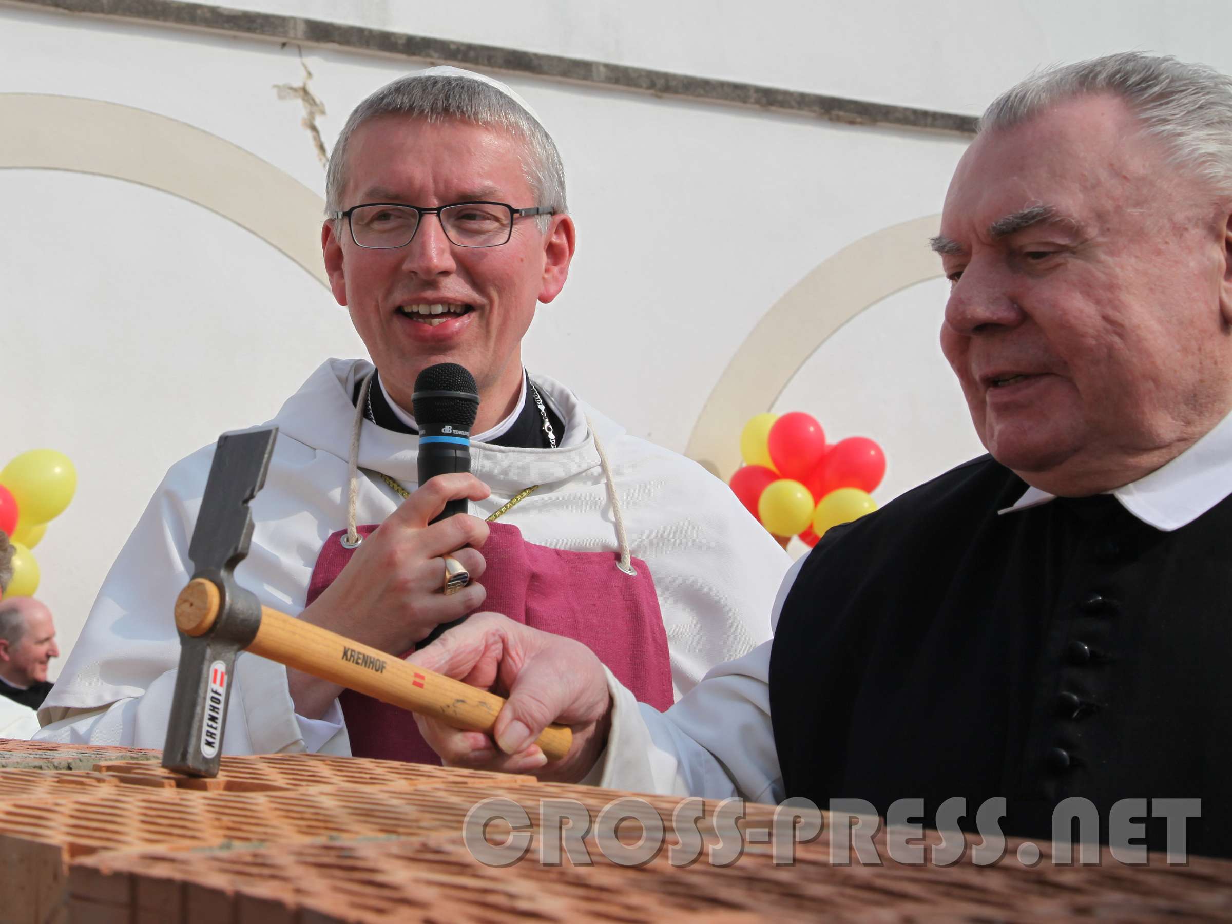 GrundSteinLegung für den HochSchul-AusBau 