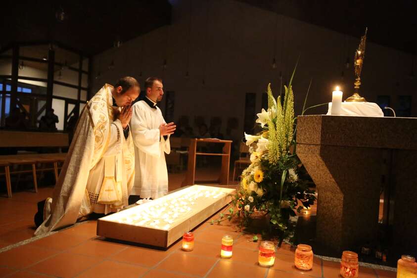 Vigil und Eucharistische Anbetung zur Heimatprimiz von Christoph Weiss