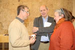 Radio Maria Einkehrtag im Stift Heiligenkreuz Leo Scheibreithner im Gespräch mit Michael und Barbara Prüller.