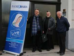 Radio Maria WienTag der Offenen Tuer P.Andreas Schöffberger COp, Br. Wolfgang und Bernhard Grimm 