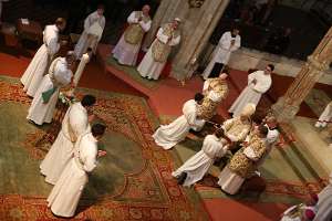 PriesterWeihe mit EB Gänswein in Hl.Kreuz