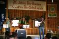 06.09.24_070 'Extrem Trio' der lokalen Jung-Biobauern, die mit ihren gesellschaftskritischen Texten und hochwertiger 'Alpen-Blues' Musik fr viel Applaus sorgten.